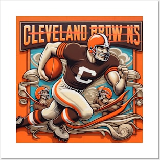 Cleveland browns Posters and Art